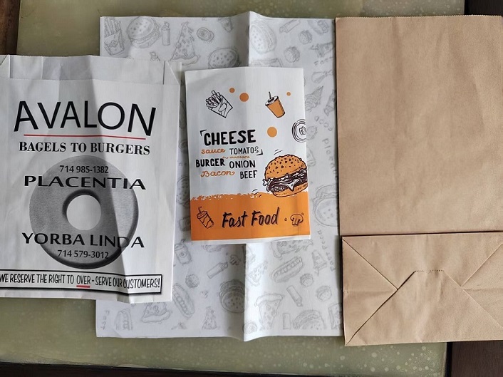 食品袋、防油紙新品9月即將上市